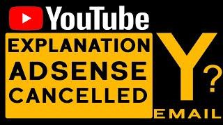 Why Google Adsense Account Cancelled | Reason Adsense Payment accounts was canceled.