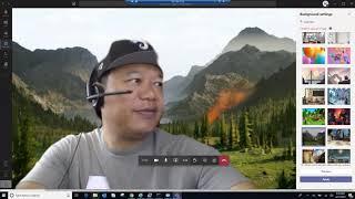 How to change background in microsoft teams