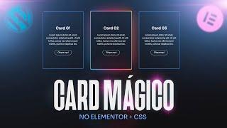 Card Mágico no Elementor | Efeito Hover | Dimas Ferreira