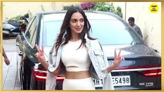 Kiara Advani New Transformation look in Sporty Attractive Attire at Jugjugg Jeeyo Song Rehearsal