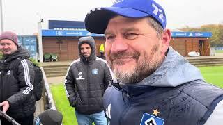 HSV: Baumgart über Elversberg und Pokal in Freiburg