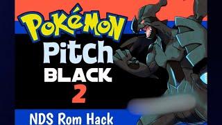 Pokemon Pitch Black 2 NEW Completed NDS ROM Hack with documentation and calcs