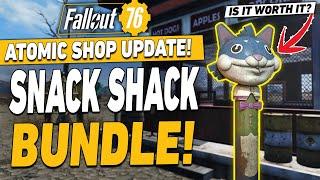 NEW SNACK SHACK BUNDLE REVIEW! | Fallout 76 Atomic Shop Update