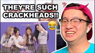 aespa speaking English with only one brain cell (not only english)｜REACTION!!