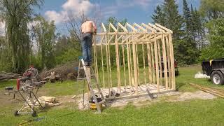 Framing the Coop, Chicken Coop Build Pt 3