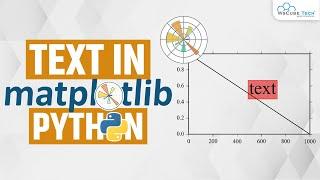 Text in Matplotlib Plots - How to Add Text on Plots? | Matplotlib Tutorial