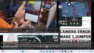 Redmi note 9 camera error, can't connect to camera, camera fail.