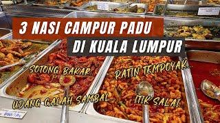 3 Kedai Nasi Campur Sedap di KL | Masakan kampung | Lunch