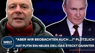 UKRAINE-KRIEG: "Aber wir beobachten auch ...!" Plötzlich hat Wladimir Putin ein neues Ziel im Visier