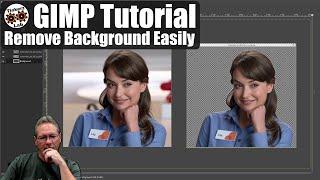 Remove Backgrounds Easily - GIMP Selection Tools & Alpha Channels Tutorial Part 2