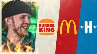 Burger King VS Hesburger VS McDonald's