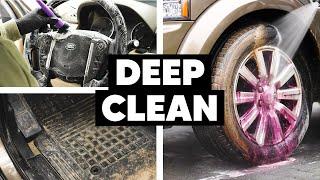 Dirty Interior & Exterior DEEP CLEAN - Land Rover Discovery