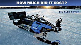 My Snowmobile Ice Fishing Setup: Prices & Breakdown