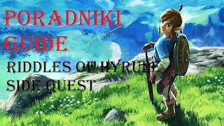 Riddles of Hyrule Side Quest The Legend of Zelda Breath of the Wild