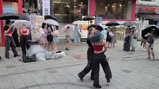 [Kpop Busking in Hongdae] ITZY YEJI&RYUJIN 'Break My Heart Myself‘ dance Cover by 6aes Crew