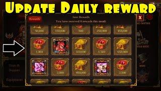 DAILY REWARD • NEW UPDATE  - Epic Heroes War