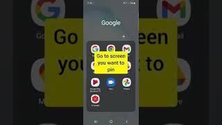 How to pinn app's screen-Android Smartphone