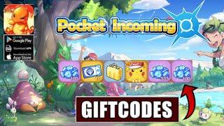 ALL ACTIVE REDEEM CODE POCKET INCOMING - GIFT CODE