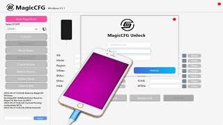 MagicCFG Windows 2023 V1.1 World First Purple Modeon iPhone iPad Change Serial Without DCSD Cable