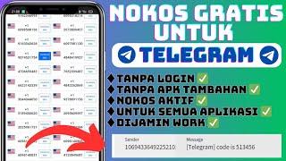 viral ‼️ cara mendapatkan nomor kosong untuk daftar telegram | daftar telegram tanpa nomor telepon