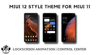 MIUI 11 Theme | MIUI 12 Style Theme For MIUI 11 !