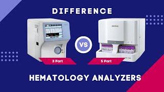 Difference between 3 part & 5 part Hematology Analyzer (Clear Explanation)