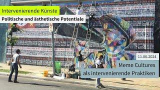 Ringvorlesung | Vortrag | Meme Cultures als intervenierende Praktiken 11.06.2024