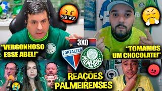 REAÇÕES dos PALMEIRENSES FURIOSOS com a DERROTA - FORTALEZA 3X0 PALMEIRAS [REACT BRASILEIRÃO 2024]