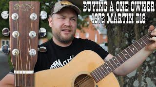 Buying a Vintage @martinguitar D-18 from the original owner