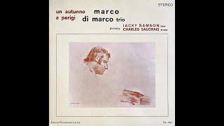 Marco Di Marco Trio - Un Autunno A Parigi (Autumn in Paris) - It Modern Jazz Record MJR 0087 LP FULL