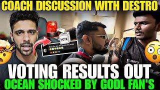 Ocean Shocked By Godl Fan's Love & Support | Godl Coach Discussion With Destro On | #godl #bgms