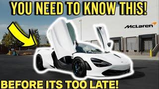 * WATCH THIS * BEFORE YOU BUY A MCLAREN