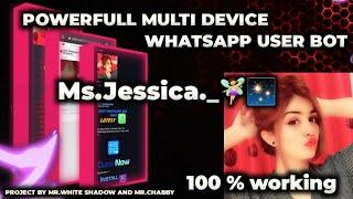 How to make whatsapp bot | Multi Device | No need internet | Jessi-WhatsApp-Bot-MD