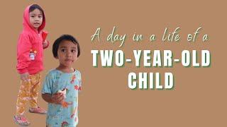 A day in a life of a 2-year-old child/kid | Life of children in the province