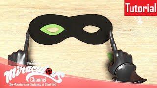 Miraculous Ladybug DIY Cat Noir Mask and Ear | During Quarantine Lockdown