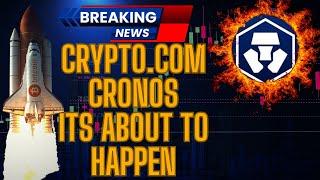 URGENT CRYPTO.COM CRO COIN BREAKING OUT BITCOIN READY FOR  A BIG MOVE (CRO COIN PRICE PREDICTION)