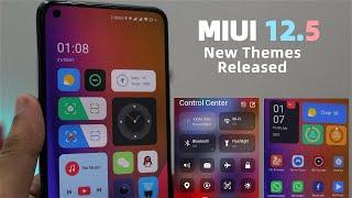 Top 6 MIUI 12.5 New Themes | Unlocked New Control Center | Mi 11 Lite