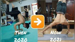 THEN VS NOW // CALISTHENICS AND STREETWORKOUT TRANSFORMATION - FROM ZERO TO HERO