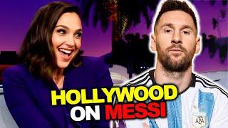 Hollywood Celebrities Reaction on Lionel Messi