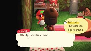 Ketchup's kind of...| Animal Crossing New Horizons | Nintendo Switch