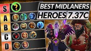 NEW MID LANE TIER LIST Patch 7.37c - Best Position 2 Heroes RANKED - Dota 2 Meta Guide