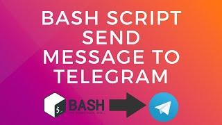 How to send Telegram message from Bash Script