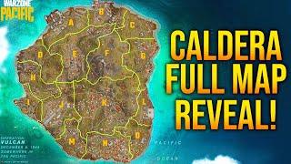 WARZONE: CALDERA TRAILER AND LOCATIONS REVEALED! (Full Map Overview)