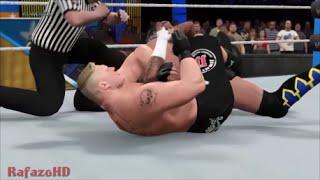 WWE 2K15 [SIMULATION] - Brock Lesnar vs CM Punk - SummerSlam 2013 Highlights