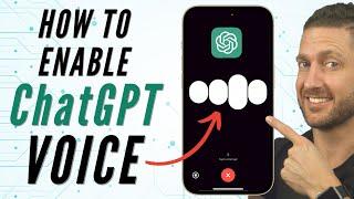 How to Enable ChatGPT Voice to Voice on Phone (iPhone & Android) Talk to ChatGPT!