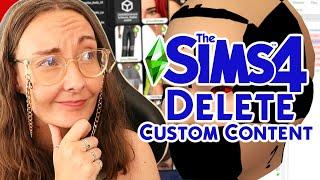 How to EASILY find and delete Broken Custom Content in Sims 4