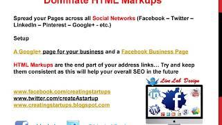 Search Engine Optimization - HTML Markups - Live Lab SEO