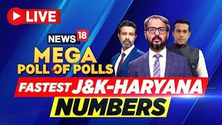 Exit Polls 2024 LIVE | Haryana Election Exit Poll Results | Jammu And Kashmir Exit Polls Results