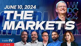 The Markets: AfternoonJune 10 $AAPL #WWDC at 1PM ET! LIVE TRADING $GME $AMC (Live Streaming)