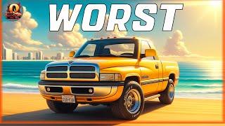20 Worst Pickup Trucks of The 1990s You May Never Heard Of